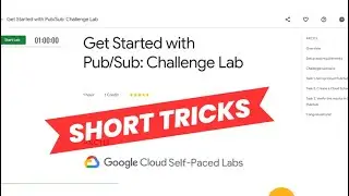 Get Started with Pub Sub : Challenge Lab | Lab Solution | Short Trick | Monsoon Badge