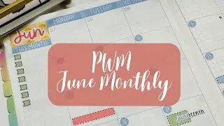 June Monthly | Hobonichi Cousin | Planner Kate