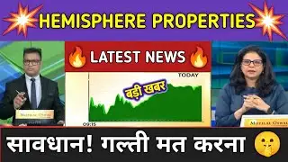 Hemisphere Properties Stock News Today ⚫ Hemisphere Properties Stock Latest News ⚫ Stock Market