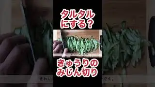 きゅうりのみじん切り　N.D.Kitchen