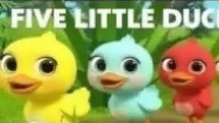 Counting Ducklings Song 🦆 | Learn Numbers 1-5 for Kids | Preschool Counting & Colors 🌈