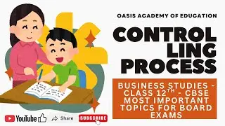 2. Controlling Process | Class 12 Business Studies | Last-Minute Revision