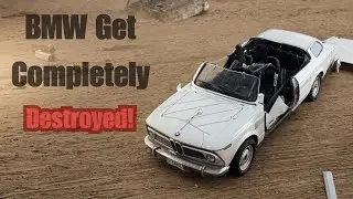 Watch a BMW 2002 Get Completely Destroyed! 🔨💥 (Brutal Car Demolition)