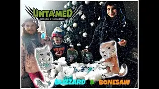 UNTAMED Fingerlings Direwolf BLIZZARD & Sabertooth BONESAW! December 2018 Sneak Peek!
