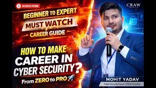 How to Make Career in Cyber Security | Career Roadmap Explained by Mohit Yadav | Beginner to Pro