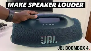 Как сделать JBL Boombox 4 громче