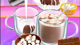 Hot Chocolate 🍫 Maker Game | Kitchen Set Diy Cooking Game | World Best Cooking Game Animated Cartoon
