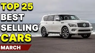 Top 25 Best Selling Cars March 2021