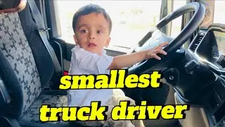 Would smallest truck driver #truckesvlogs 