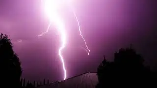Lighting/Thunder  STORM 30 min POWER NAP Light Rain for Sleep, Study and Relaxation, Meditation