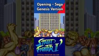 Opening Game - Street Fighter 2 : Special Champion Edition (Sega Genesis)