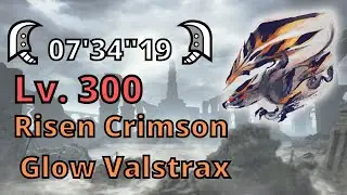 [MHR-Sunbreak](Greatsword)Lv. 300 Risen Crimson Glow Valstrax 7'34