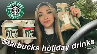 Starbucks New Holiday Drinks and Treats 2020