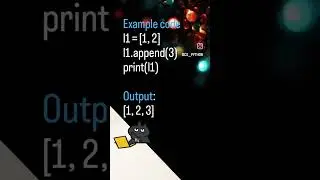 append// list // python  