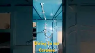 Campervan wiring setup #shortsviral #shorts #shortvideo #vlog #viral #yt #ytshorts #caravan #wiring