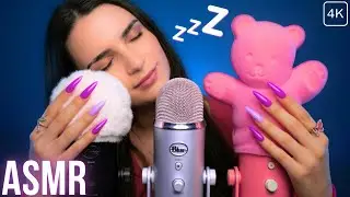 ASMR Mic Scratching for INSTANT Sleep 😴 ULTRA LONG NAILS 🔥 DEEP Relaxation - No Talking 4K