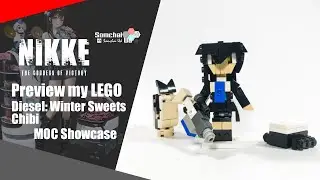 Предварительный просмотр моей работы LEGO THE GODDESS OF VICTORY: NIKKE Diesel: Winter Sweets Chi...