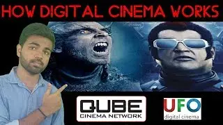 எப்படி டிஜிட்டல் சினிமா (QUBE மற்றும் UFO) work ஆகிறது | How digital cinema works | Learn Tech