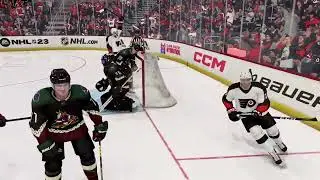 NHL23 Coyotes vs Flyers Highlights