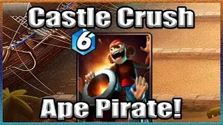 Castle Crush - NEW CARD Ape Pirate!