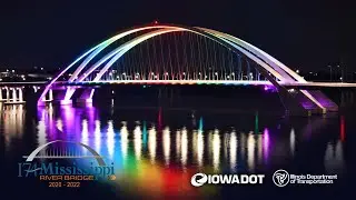 Official I-74 Mississippi River Bridge 4K Time-Lapse