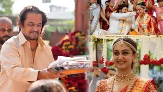 Action King Arjun Sarja' s Daughter Aishwarya Arjun Weds Actor Umapthy Wedding Visuals