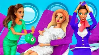 12 DIY Hacks e Lavoretti per Barbie / Bambola Incinta sull&rsquo;Aereo