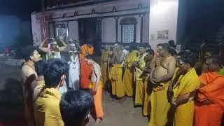 #padipoja program at shivalayam temple#zaheerabad #shivaswami #shivamala video making by #MSP