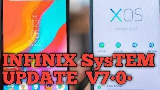 Infinix System update app new version | xos7 New Support Dark Mode