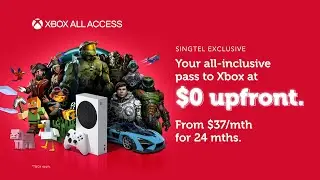 Xbox All Access &ndash; Your all-inclusive pass to Xbox, exclusively at Singtel.