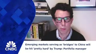 Emerging markets serving as 'bridges' to China will be hit 'pretty hard' by Trump: Portfolio manager