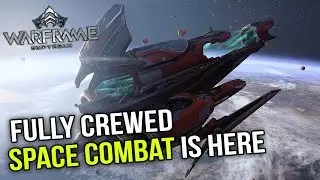 Warframe Empyrean - Space Combat with a Full Crew!