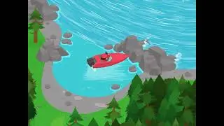 Cómo llegar a la casa de las setas en Sneaky Sasquatch.