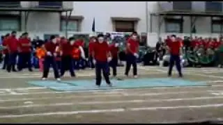 PISJ-ES Red House Red Flames Cheerleading