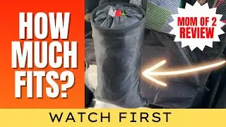 Amazon Finds - Car Trash Bag - Reusable Car Garbage Bag with Easy Dump Bottom - Product Review