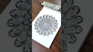 Watch this mandala unfold... in a blink!