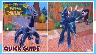 How To Change Dialga Into Its Origin Form Using Adamant Crystal In Scarlet & Violet *Indigo Disk*