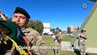 Marcha de Malvinas En Vivo | Homenaje de la Banda del Ejercito de Río Gallegos y La Opinión Austral