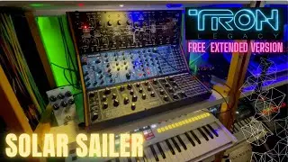 &ldquo;Solar Sailer&rdquo; Tron Legacy Cover CPM DS-2 Model 15 Hydrasynth Multi-Synth Ambient