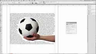 Учебное пособие InDesign: Обтекание текстом изображений, фигур и объектов -HD-