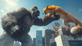 King Kong's TERRIFYING Battle with the Giant Werefox