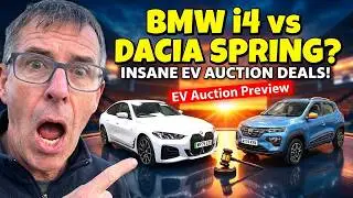 BMW i4 против Dacia Spring | Выгодная покупка или ловушка на аукционе?