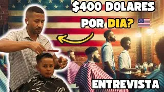 Quanto Ganha um BARBEIRO nos Estados Unidos? Entrevista com Barbeiro na Flórida!