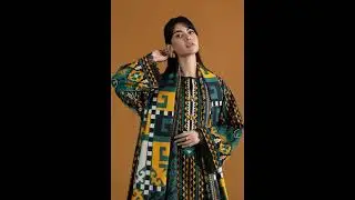 Sapphire Daily &ndash; 2 Piece &ndash; Printed Khaddar Suit U2-PP22V9-2 @ Salerpoint