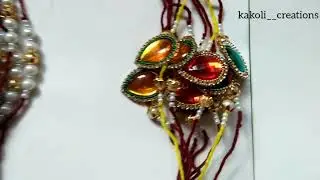 Handmade rakhis #diyhandmade #handmade #rakhis