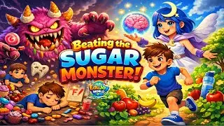Episode 1: Good Habits vs Bad Habits-The Candy Monster Who Took Over Tom's Brain