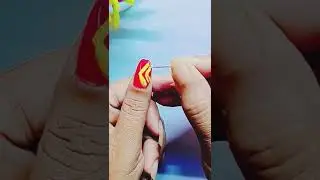 💅💐Cute marble nail art at home 🏠#shorts #naildesigns #shorts #beauty #satisfying #trending