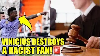 Fan Slapped With HUGE Punishment For RACIST Vinicius ATTACK