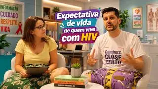 A EXPECTATIVA DE VIDA DE QUEM VIVE COM HIV É ESSA