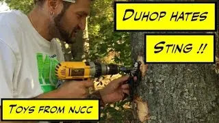 Duhop HATES STING!  DESTROYS Action Figures!